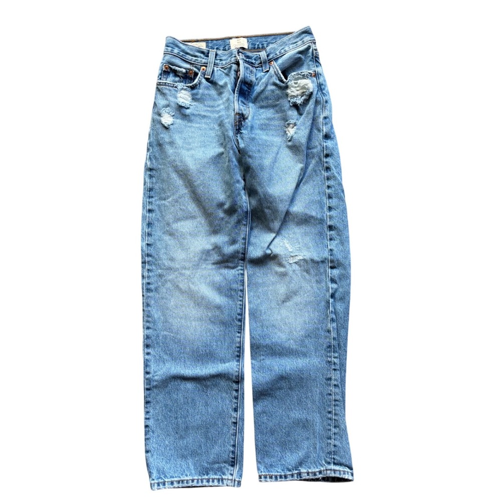 Levi's Premium 501 90's Distressed Button Fly Jeans 25x30